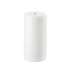 Uyuni LED Pillar Candle Nordic White 10,1 x 20 cm